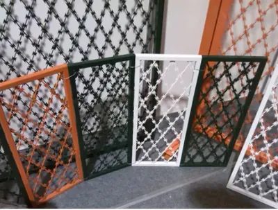 Iron Wire Galvanized Cross Razor Mesh
