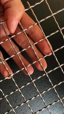 304 Material 3 mm Hole metal mesh