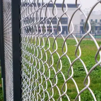 hot dipped galvanized chain link fence