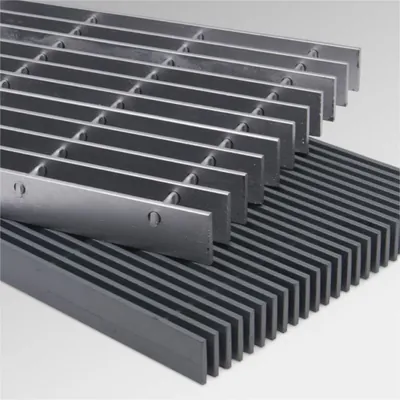 Swaged Metal Bar Grating