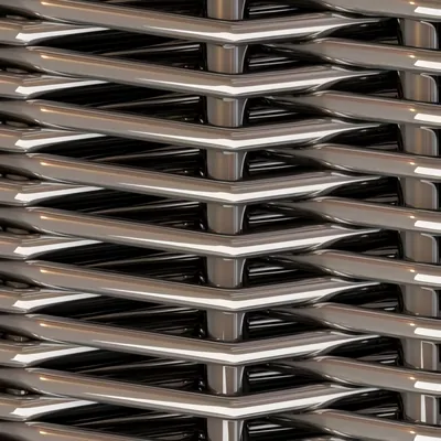 Twilled Dutch weave mesh