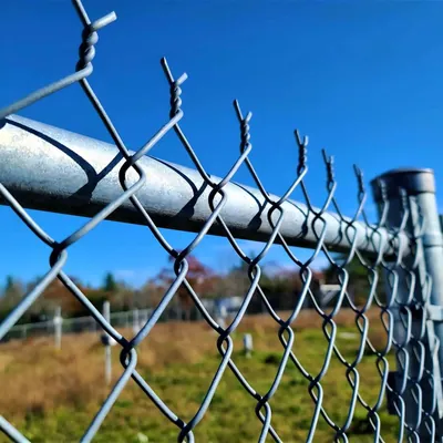 Galvanized Chain Link Fence Fabric