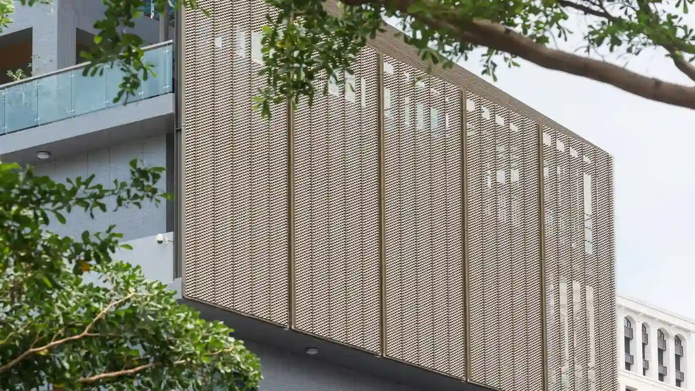 Wire mesh in architecture & facades